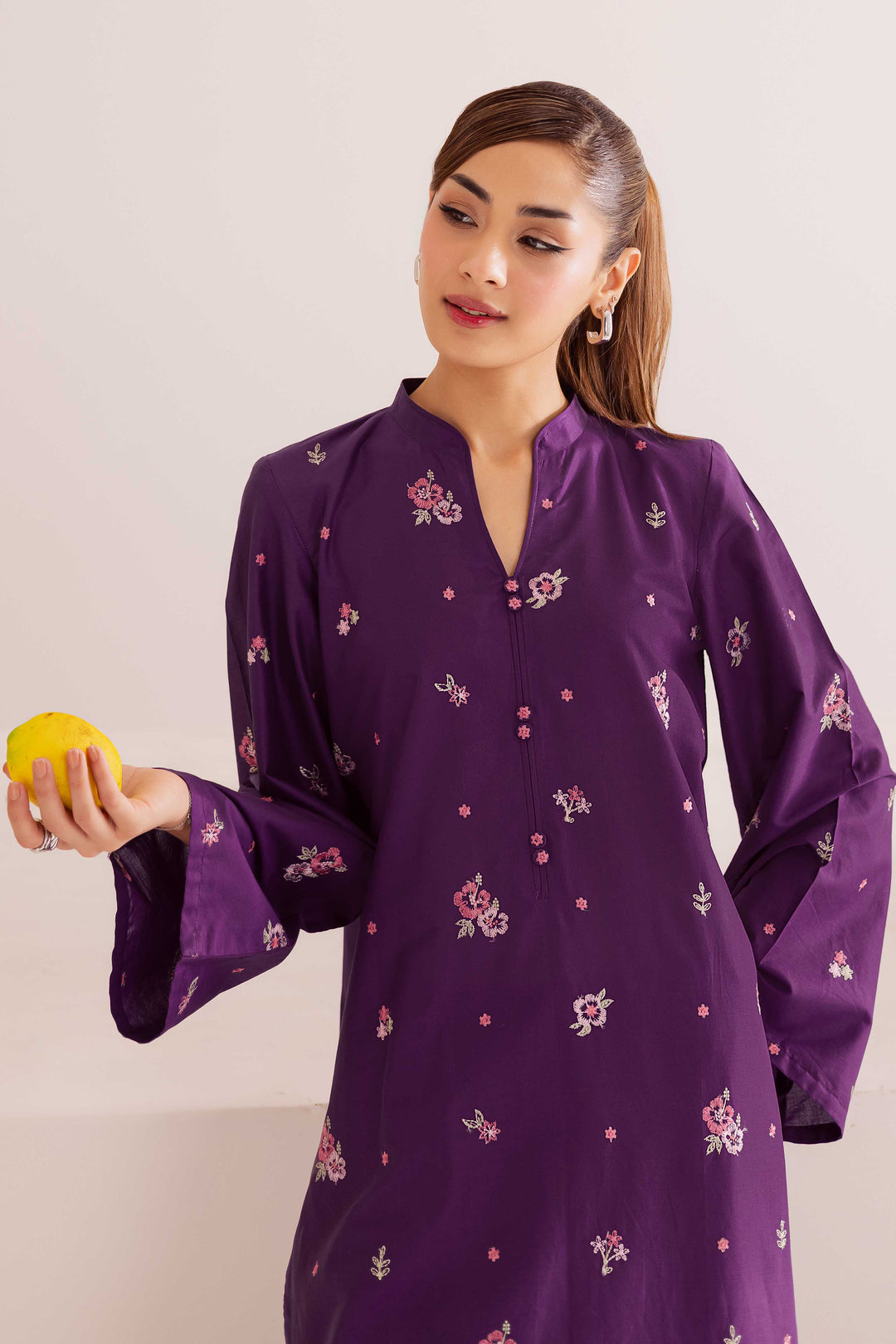 Sophia- 2Pc - Embroidered Casual