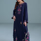 Navy Bloom Luxe 2PC