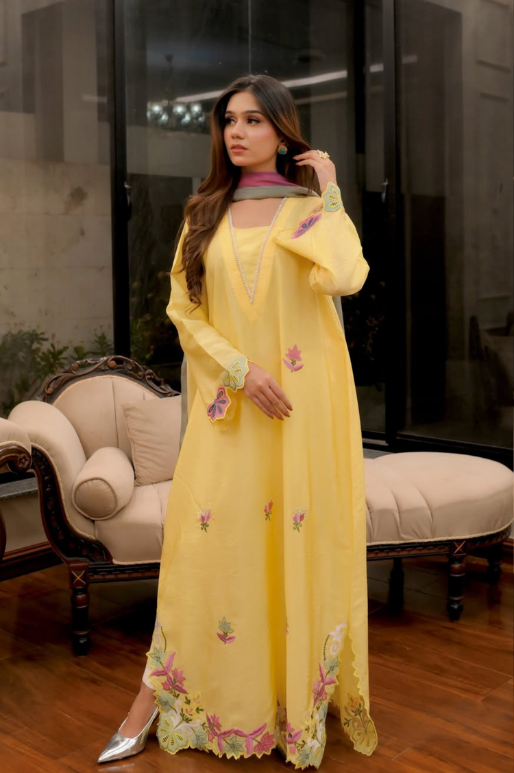 Butter Bloom Silk 3 Piece