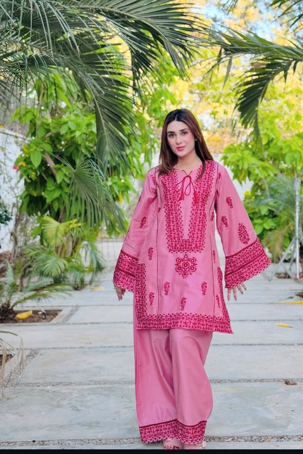Pink Farshi 2PC