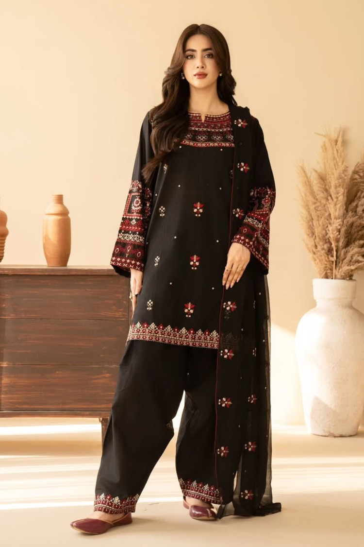 Noir Elegance 3 Piece