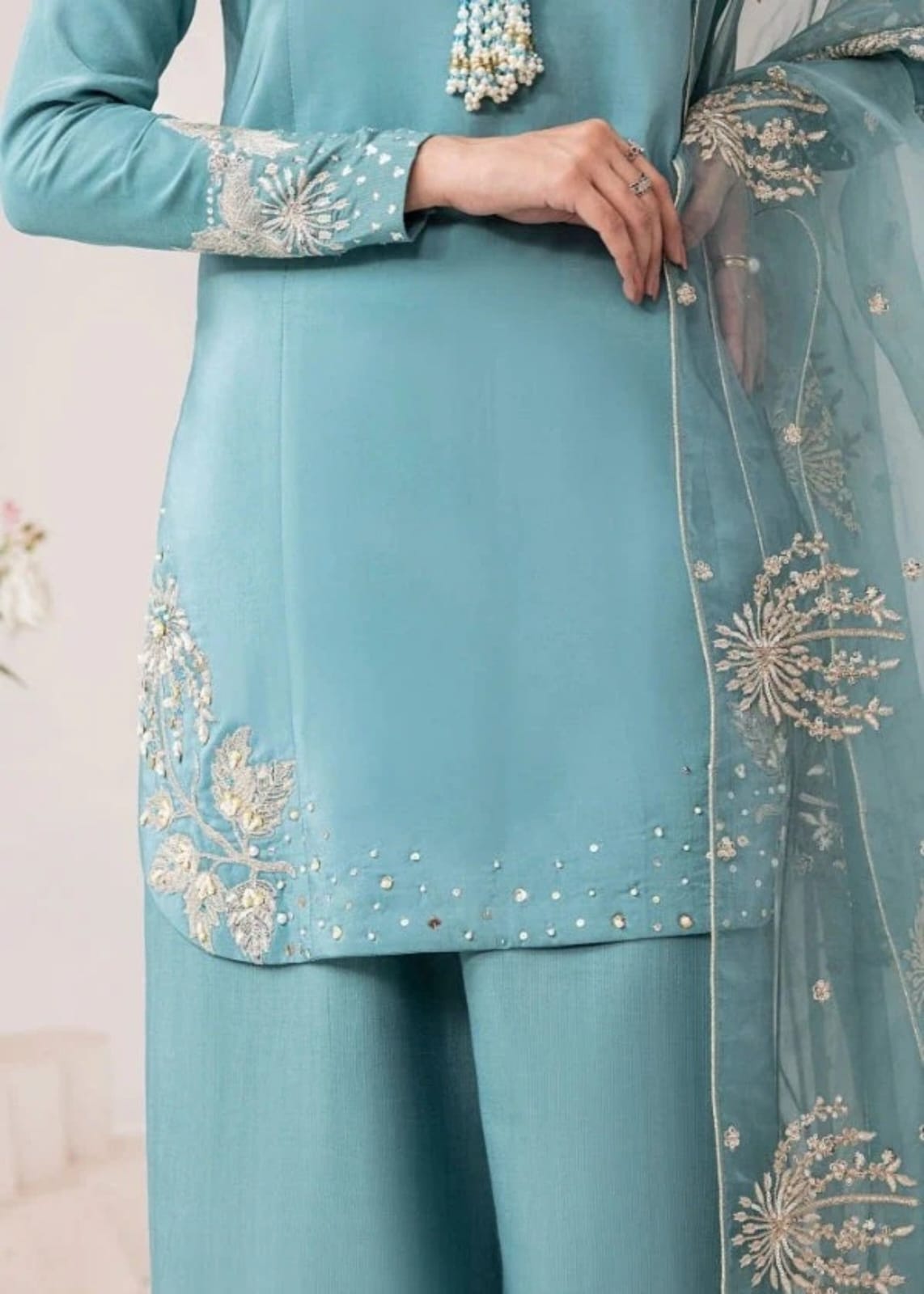 Aqua Blossom Luxe 3PC
