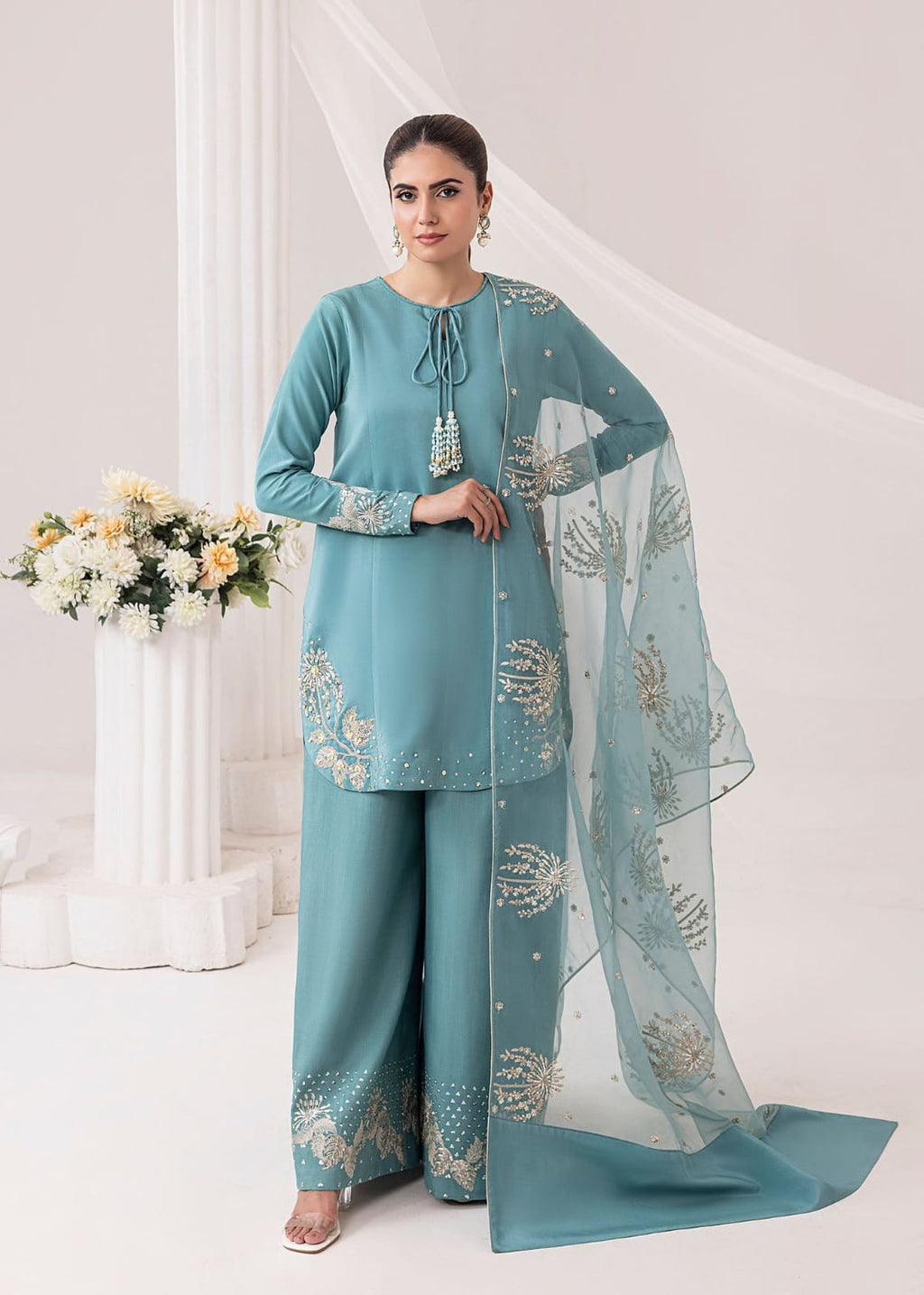 Aqua Blossom Luxe 3PC
