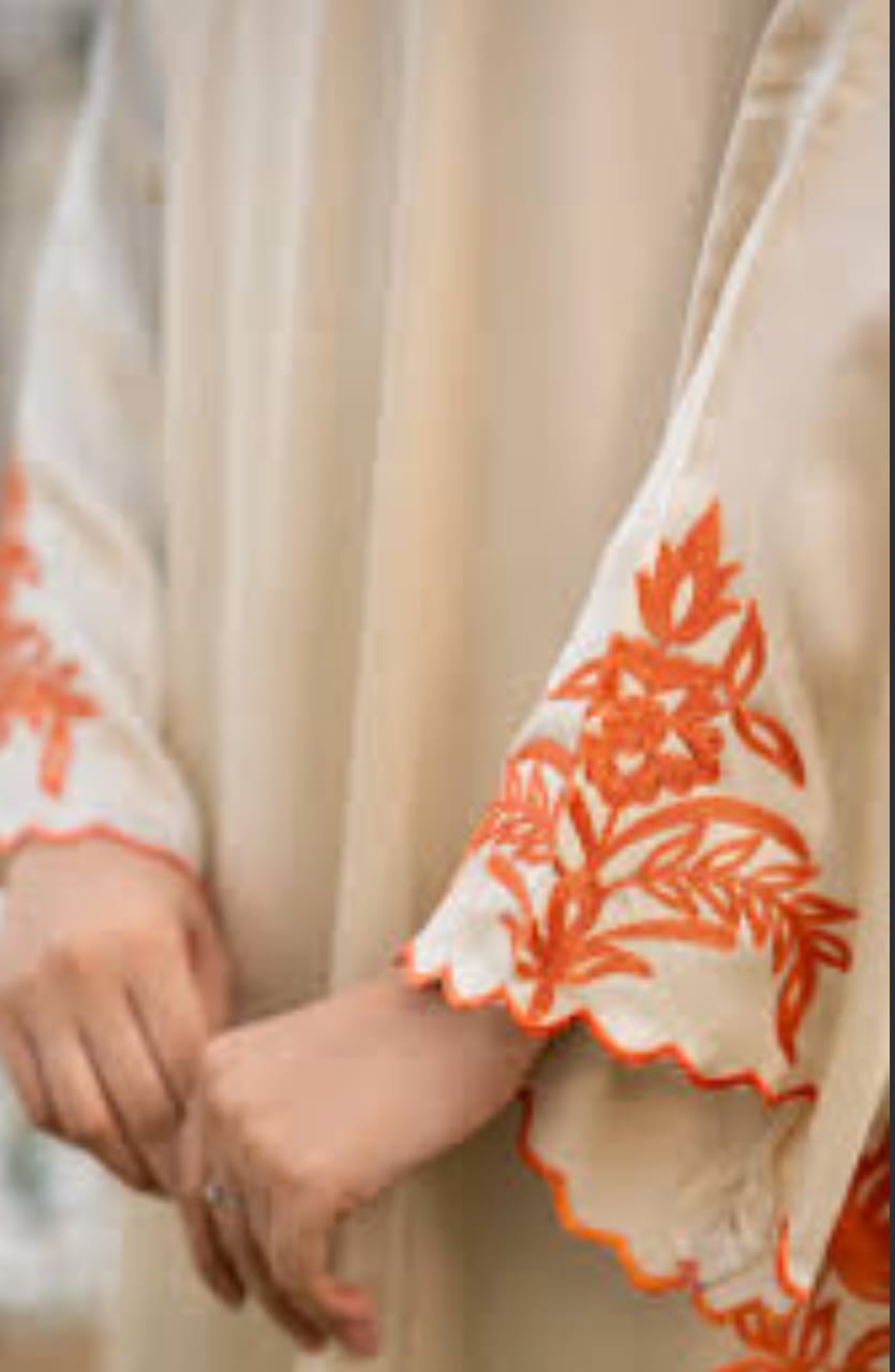 IVORY BLOOM — EMBROIDERED 3PC