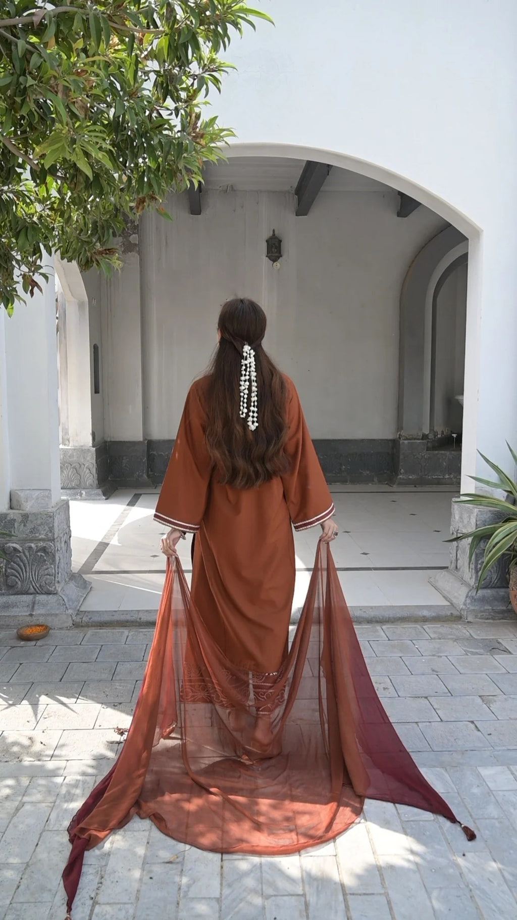RUST-3PC EMBROIDERED SET