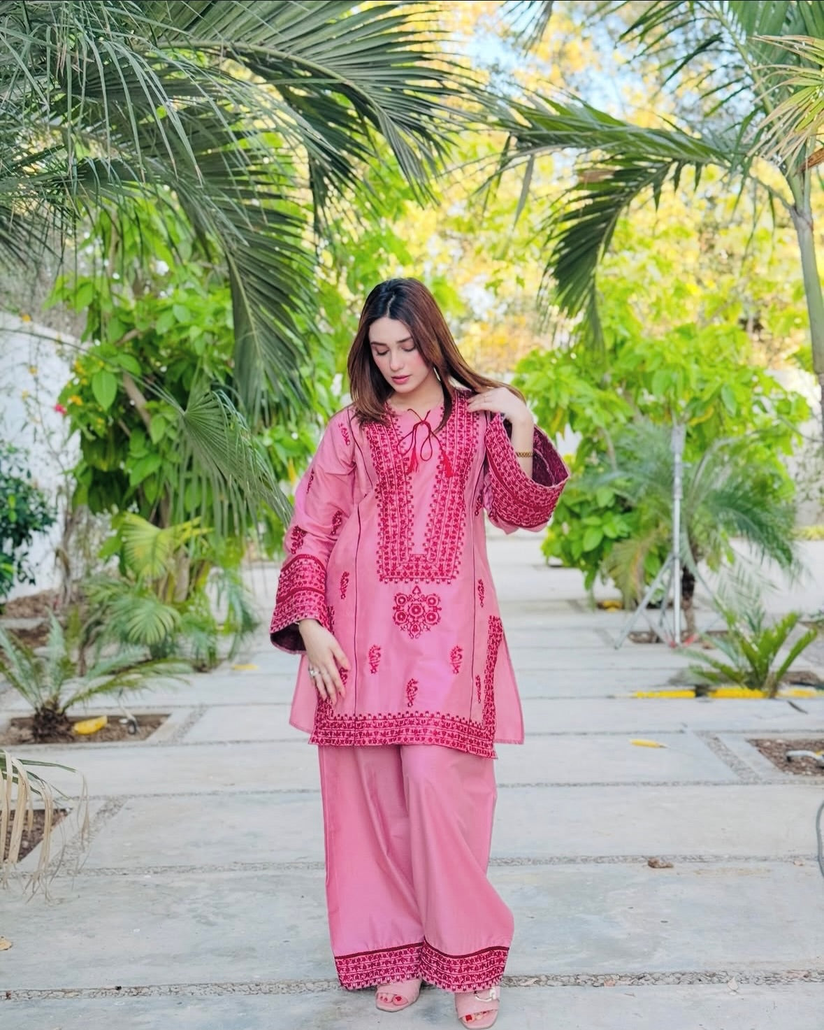 Pink Farshi 2PC