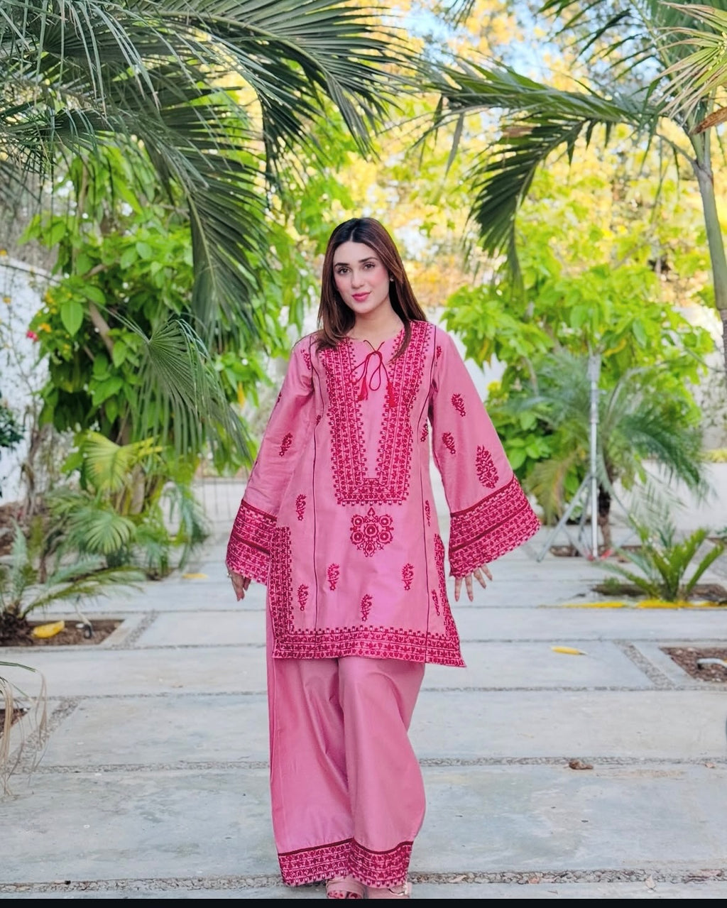 Pink Farshi 2PC