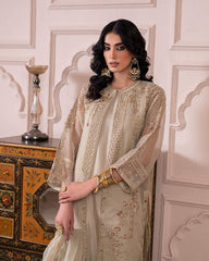 Arwa Beige 4-Piece Ready-to-Wear Ensemble